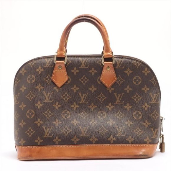 Louis Vuitton Handbags - Louis Vuitton Alma Pm Brown Monogram Canvas Tote
